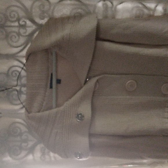 Button up wool blend sweater by bebe - Picture 6 of 9